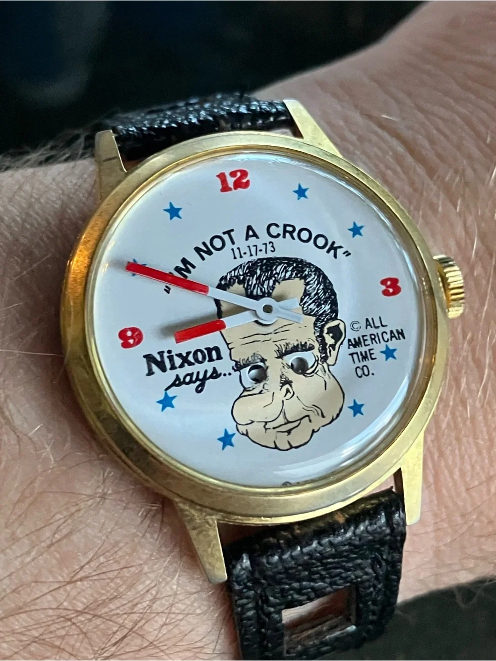 1973 Nixon “Crook” Watch